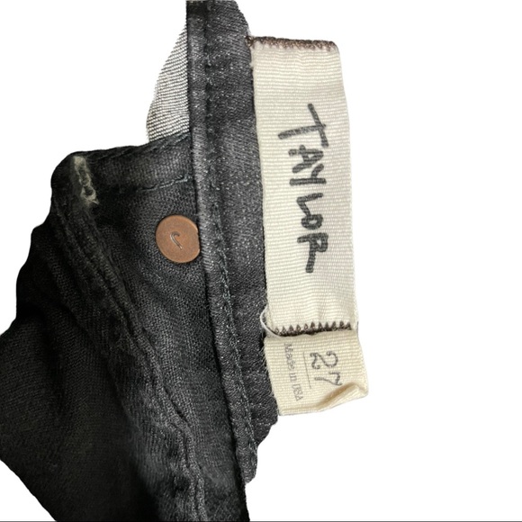 Textile Elizabeth and James Taylor Jeans size 27 bootcut. Black/grey - Picture 13 of 13